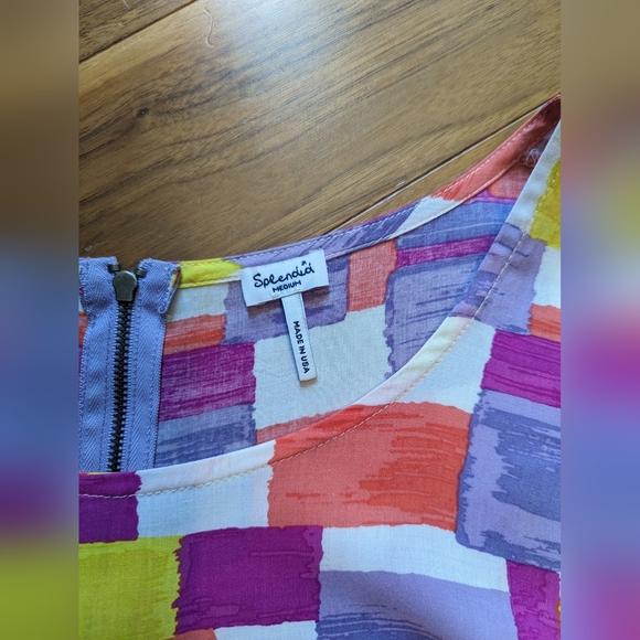 Splendid pullover blouse size Medium EUC - Picture 2 of 5